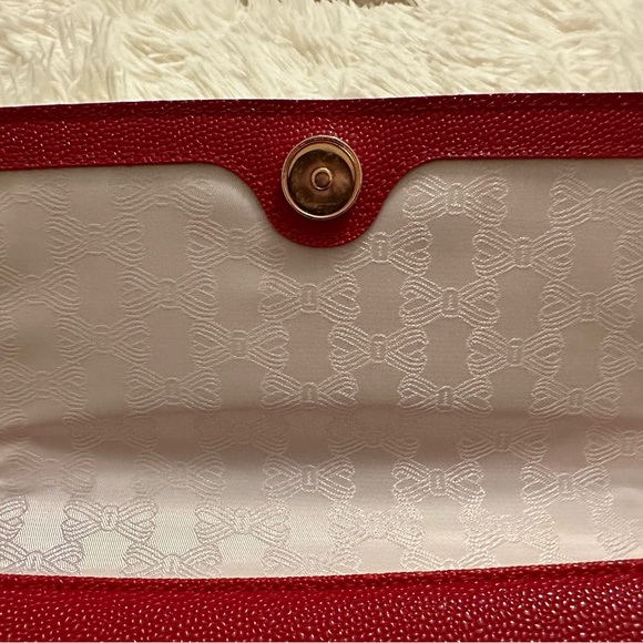 TED BAKER: Joanaa Bow Detail Crossbody/ Shoulder bag, red - Picture 5 of 9